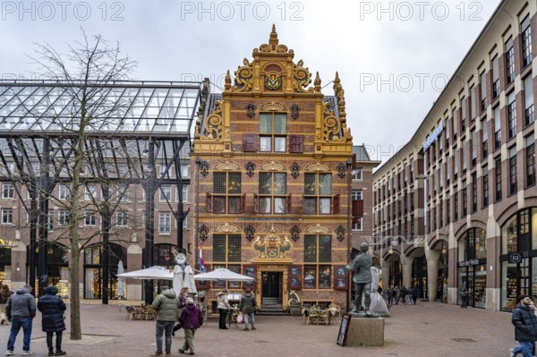 The historic Goudkantoor building in Groningen, Netherlands