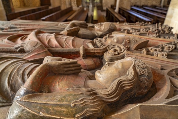 Sarcophagus of St Severus in the Church of St Severus in Erfurt, Thuringia, Germany
