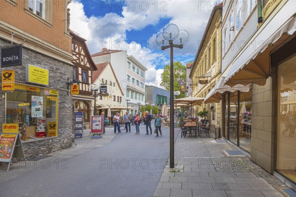 Obere Marktstraße in Bad Kissingen, Bavaria, Germany
