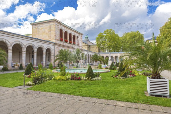 Bavarian State Spa and Spa Garden in Bad Kissingen, Bavaria, Germany