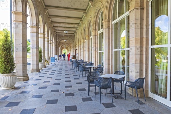 Bavarian State Spa and Spa Garden in Bad Kissingen, Bavaria, Germany