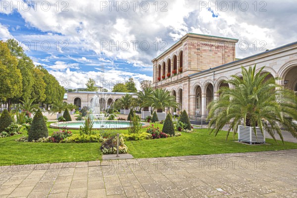 Bavarian State Spa and Spa Garden in Bad Kissingen, Bavaria, Germany