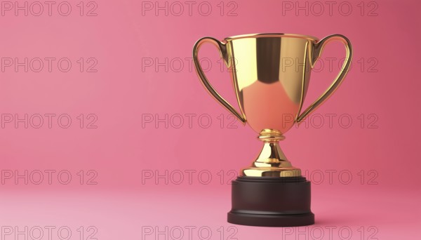 Award Cup Business In Ar: High-Quality Graphic Depicting Winners And Champions In Contests. Suitable For Web Projects And Applications. Limited Stock Available, AI generated