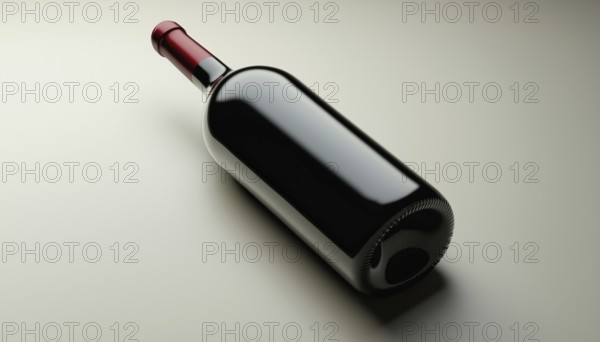 Continuous Flow Of Wine Bottles: A Beautiful And Endless Display Of Wine Bottles In A Never-Ending Stream, AI generated