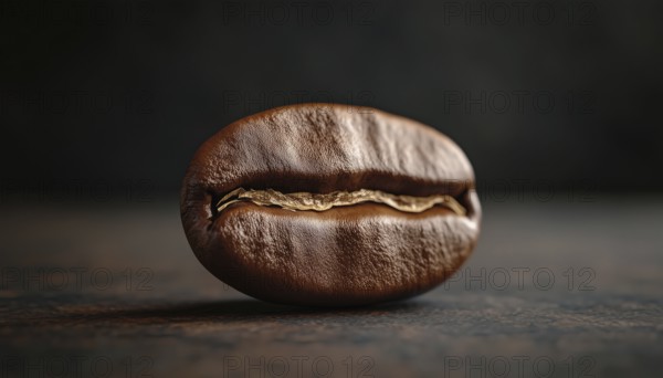 Artistic Representation Of A Coffee Bean: A Creative Interpretation Of The Continuity Of Coffee Beans, AI generated