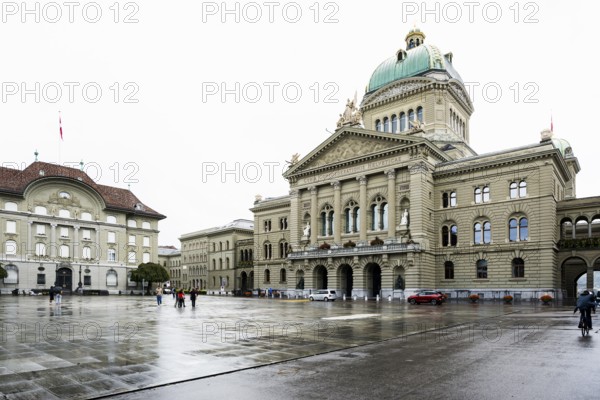 Parliament building, Federal Palace, Old Town, Bern, Canton of Bern, Switzerland