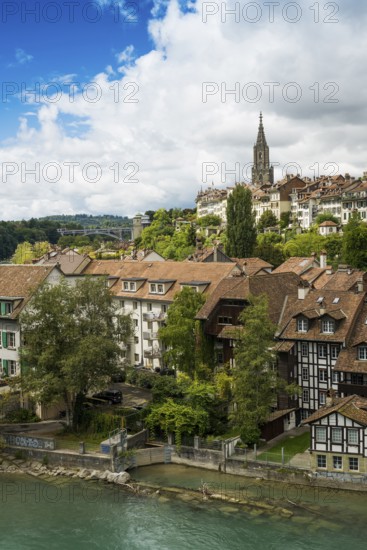 Panorama, Old Town, Bern, Canton of Bern, Switzerland