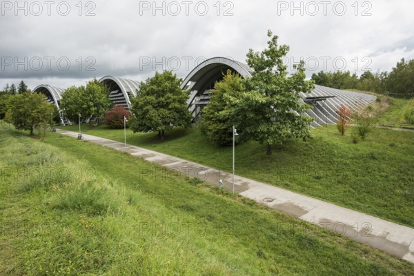 Museum, Paul Klee Centre, architect Renzo Piano, Bern, Canton of Bern, Switzerland