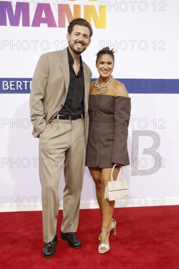 Christian Wackert and Steffi Brungs arriving at the Bertelsmann Summer Party 2025 at the Bertelsmann Representative Office in Berlin on 11 September 2025