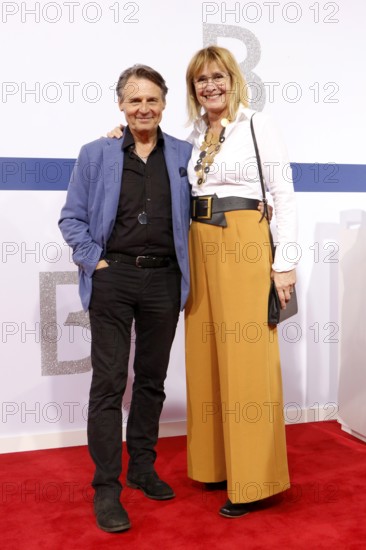 Wolfgang Bahro and Barbara Bahro arriving at the Bertelsmann Summer Party 2025 at the Bertelsmann Representative Office in Berlin on 11 September 2025