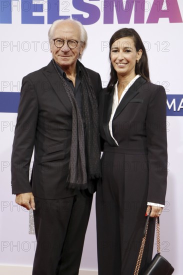 Wolf Baür and Pinar Atalay arriving at the Bertelsmann Summer Party 2025 at the Bertelsmann Representative Office in Berlin on 11 September 2025