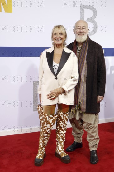 Diana Körner and Ronald Renner arriving at the Bertelsmann Summer Party 2025 at the Bertelsmann Representative Office in Berlin on 11 September 2025