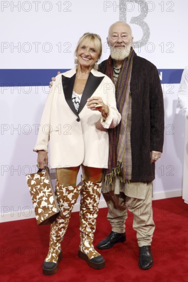 Diana Körner and Ronald Renner arriving at the Bertelsmann Summer Party 2025 at the Bertelsmann Representative Office in Berlin on 11 September 2025