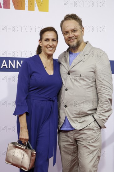 Ulrike Frank and Marc Schubring arriving at the Bertelsmann Summer Party 2025 at the Bertelsmann Representative Office in Berlin on 11 September 2025
