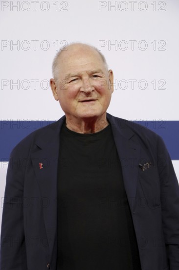 Burkhard Klaußner arriving at the Bertelsmann Summer Party 2025 at the Bertelsmann Representative Office in Berlin on 11 September 2025