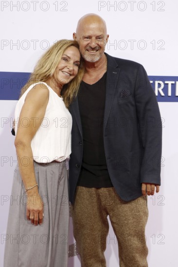 Detlev and Nicole Stevens arriving at the Bertelsmann Summer Party 2025 at the Bertelsmann Representative Office in Berlin on 11 September 2025