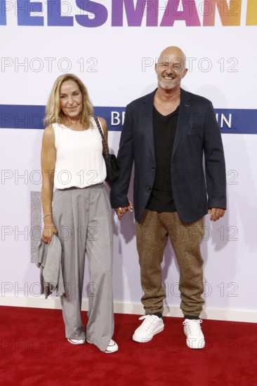 Detlev and Nicole Stevens arriving at the Bertelsmann Summer Party 2025 at the Bertelsmann Representative Office in Berlin on 11 September 2025