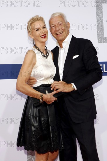 Jo Groebel and Grit Weis arriving at the Bertelsmann Summer Party 2025 at the Bertelsmann Representative Office in Berlin on 11 September 2025