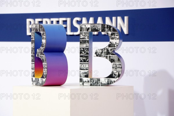 Logo at the Bertelsmann Summer Party 2025 at the Bertelsmann Representative Office in Berlin on 11 September 2025