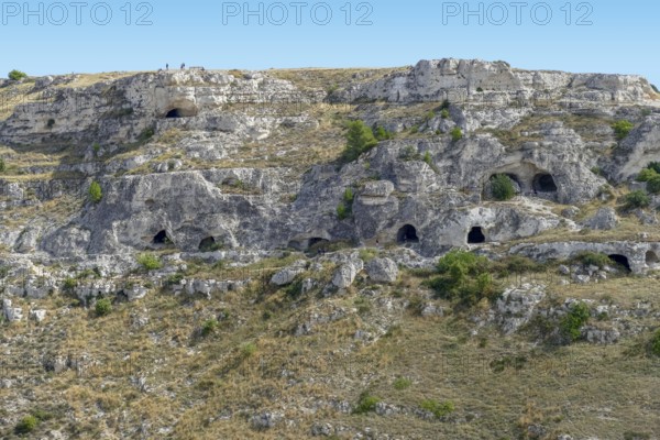 Impression around Matera in the region of Basilicata in Southern Italy