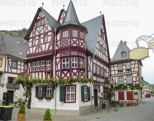 Impression of Bacharach at the Middle Rhine in Germany