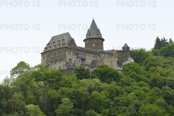 Stahleck Castle at the Middle Rhine in Germany