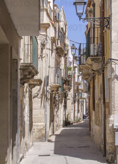 City view of Ortygia, located on a island near Sicily, Italy