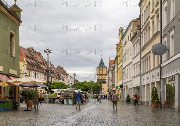 Impression of Straubing in the Bavarian Forest in southern Germany