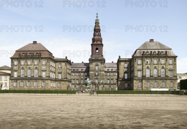 Christiansborg Palace in Copenhagen, the capital city of Denmark