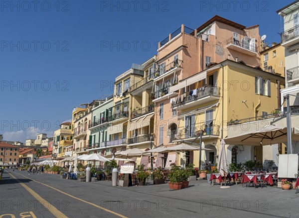 Impression of Imperia, a coastal city in Liguria, Italy