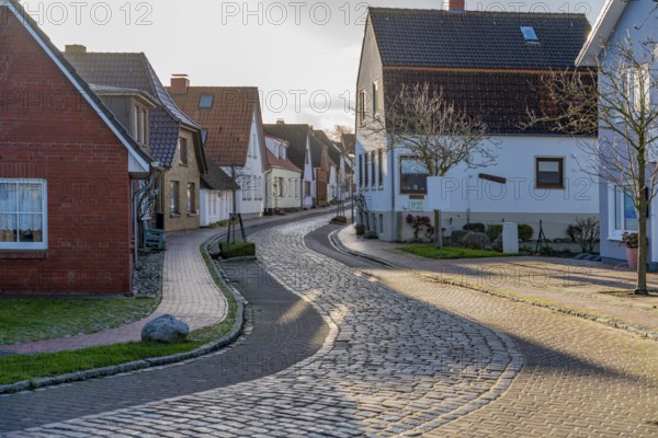 Scenery around Maasholm, a municipality in Schleswig-Holstein, Northern Germany