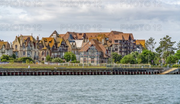 Impression of Trouville-sur-Mer, a city in the Calvados department in the Normandy region in northwestern France