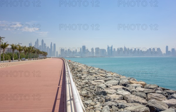 City view of Dubai in the United Arab Emirates