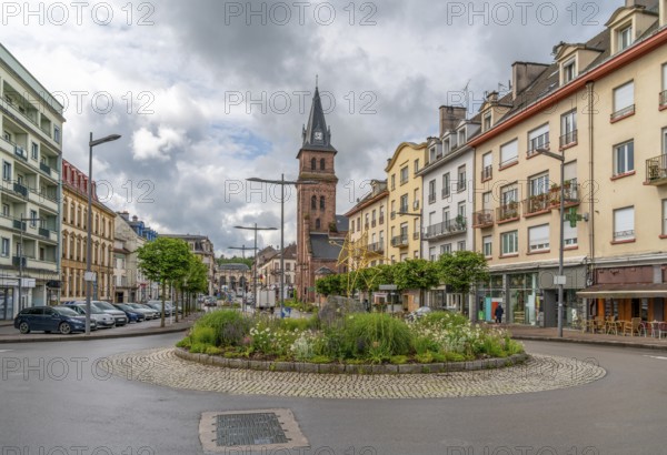 Impression of Saint-Die-des-Vosges, a commune in the Vosges department, Grand Est, northeastern France