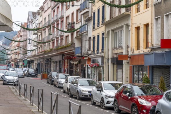 Impression of Epinal, a commune in northeastern France and the prefecture of the Vosges department at winter time