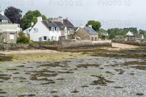 Scenery around Larmor-Baden, a commune in the Morbihan department of Brittany in north-western France