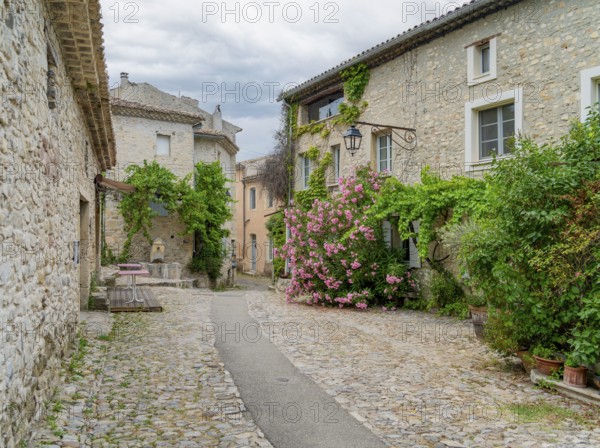 Scenery in Vaison-la-Romaine, a town in the Vaucluse department in the Provence region in southeastern France