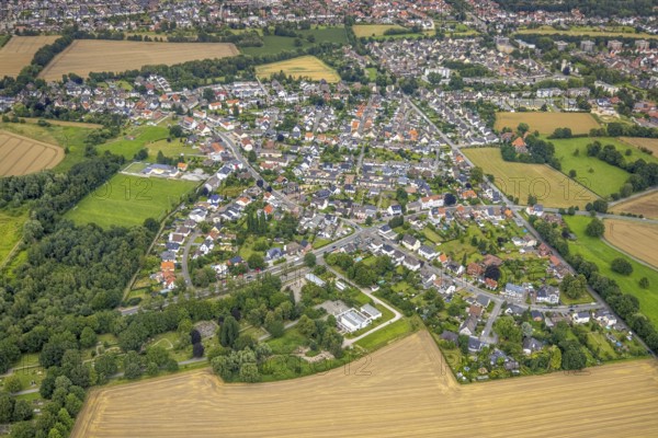 Aerial view, aerial view Braam-Ostwennemar, workers' housing estate Ostwennemar, Uentrop, Hamm, Ruhr area, North Rhine-Westphalia, Germany, miners' housing estate, DE, Europe, property tax, real estate, aerial view, aerial photography, aerial photography, overview, bird's-eye view, housing estate, living and living, residential area, residential buildings, housing quality, housing estate, birds-eyes view, overview