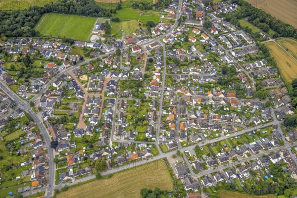 Aerial view, aerial view Braam-Ostwennemar, workers' housing estate Ostwennemar, Uentrop, Hamm, Ruhr area, North Rhine-Westphalia, Germany, miners' housing estate, DE, Europe, property tax, real estate, aerial view, aerial photography, aerial photography, overview, bird's-eye view, housing estate, living and living, residential area, residential buildings, housing quality, housing estate, birds-eyes view, overview