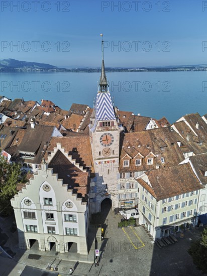 Zytturm, Old Town, Zug, Canton of Zug, Switzerland