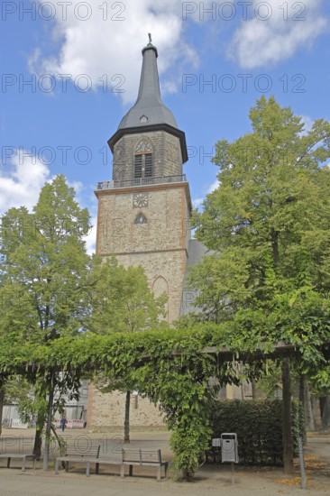 Gothic St Mary's Church, Haldensleben, Saxony-Anhalt, Germany
