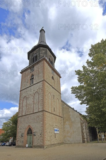Gothic St Mary's Church, Haldensleben, Saxony-Anhalt, Germany