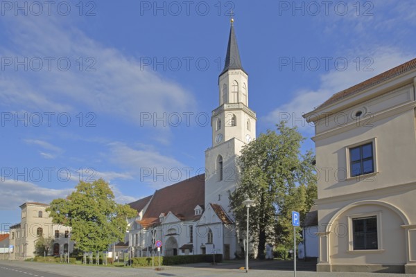Romanesque St Nicolai Church, Coswig, Fläming, Saxony-Anhalt, Germany