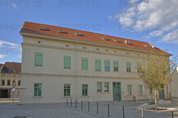 Historic Amtshaus, Coswig, Fläming, Saxony-Anhalt, Germany