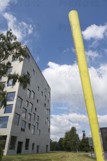 SANAA Building, Folkwang University of the Arts, Quadrat, Zeche Zollverein, Essen, Ruhr Area, North Rhine-Westphalia, Germany