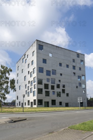 SANAA Building, Folkwang University of the Arts, Quadrat, Zeche Zollverein, Essen, Ruhr Area, North Rhine-Westphalia, Germany