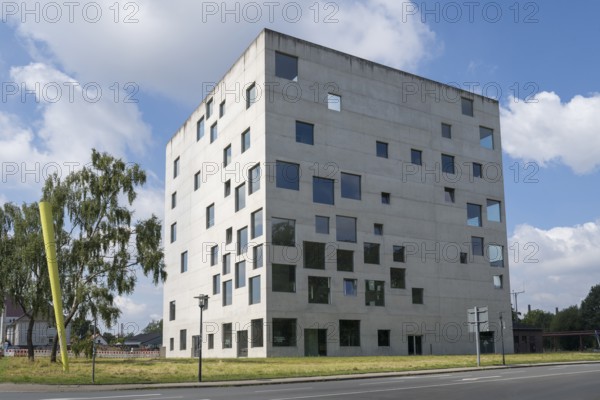 SANAA Building, Folkwang University of the Arts, Quadrat, Zeche Zollverein, Essen, Ruhr Area, North Rhine-Westphalia, Germany
