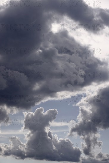 Cloudy sky, summer, Germany