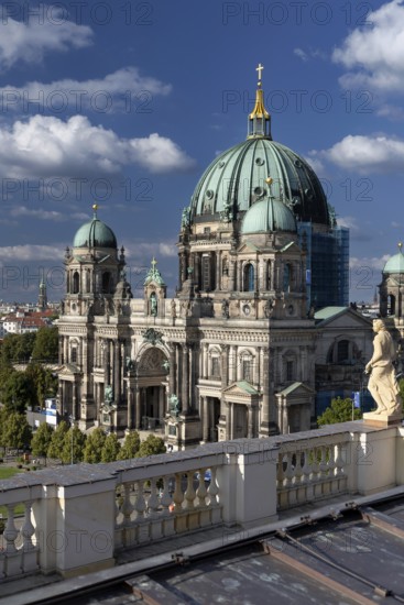 Berlin Cathedral, view from the Humboldt Forum, Berlin, Germany, 08.09.2025 < english> Berlin Cathedral, view from the Humboldt Forum, September 8, 2025