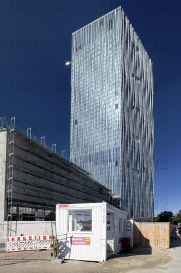 Estrel Tower, under construction, Sonnenallee, Berlin, Neukölln, Germany, 11.09.2025 < english> Estrel Tower, under construction, September 11, 2025